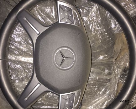 Подушка безопасности в руле на Mercedes ML W166 2012-2016 1