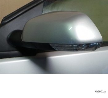 Зеркало левое (с 2005 года выпуска) на Volkswagen Polo IV 2002-2009 1