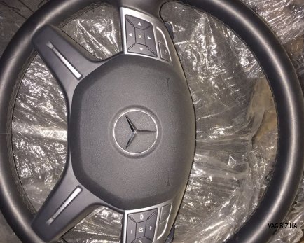 Подушка безопасности в руле на Mercedes ML W166 2012-2016 2