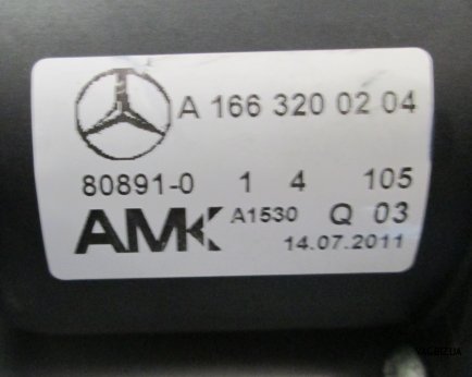 Компрессор пневмоподвески на Mercedes GL X166 2012-2017 3
